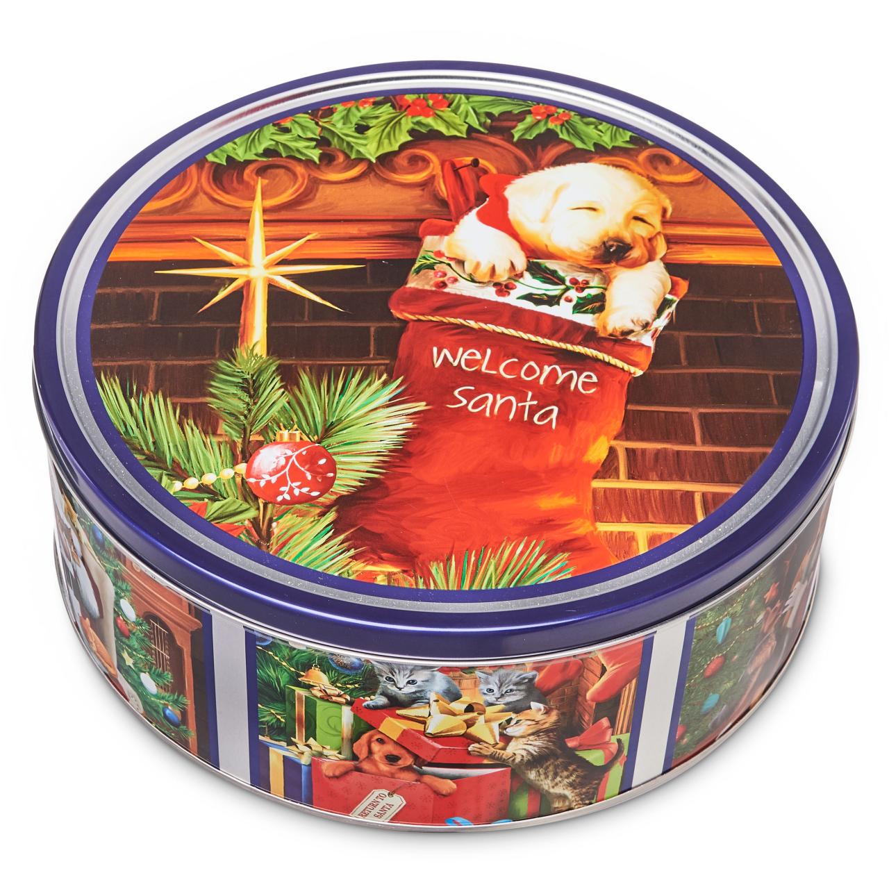 Cookies christmas tin sam butter gift choice walmart oz Christmas cookies in tin