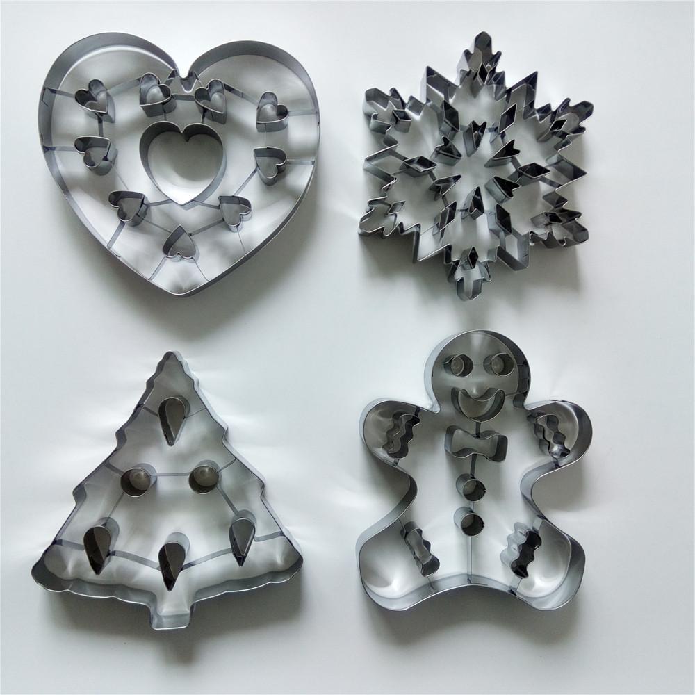 Cookie snowflake cutters steel stainless giant cutter christmas head cookies snowflakes thegreenhead sonoma shapes williams winter Large christmas cookie cutters