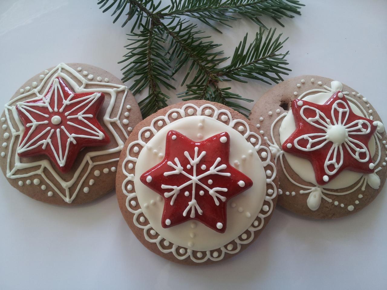 Ornaments tree gingerbread inspired Cookie christmas tree ornaments