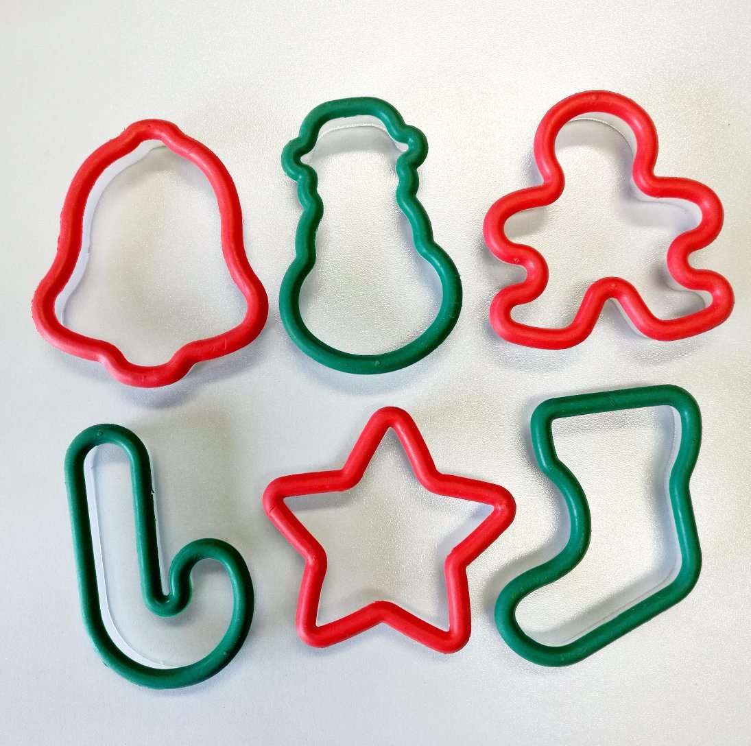 Cookie christmas cutters plastic assorted cutter china Plastic christmas cookie cutters