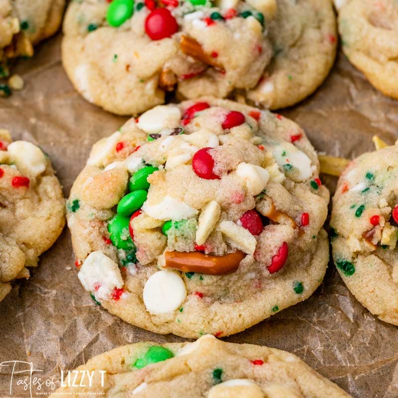 Christmas kitchen sink cookies