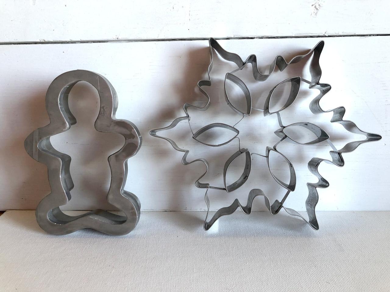 Cutters Metal christmas cookie cutters