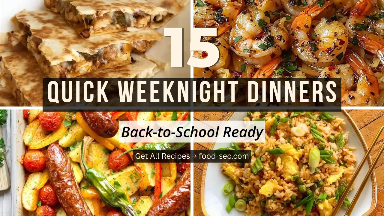 15-Minute Back-to-School Dinners for Weeknights