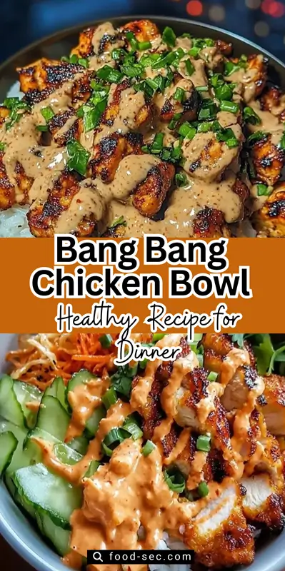 Bang Bang Chicken Bowl