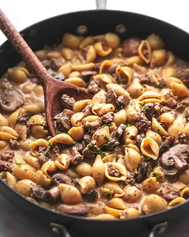 Beef Stroganoff