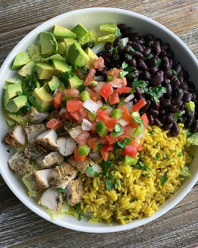 Chili Lime Steak and Black Bean Burrito Bowl