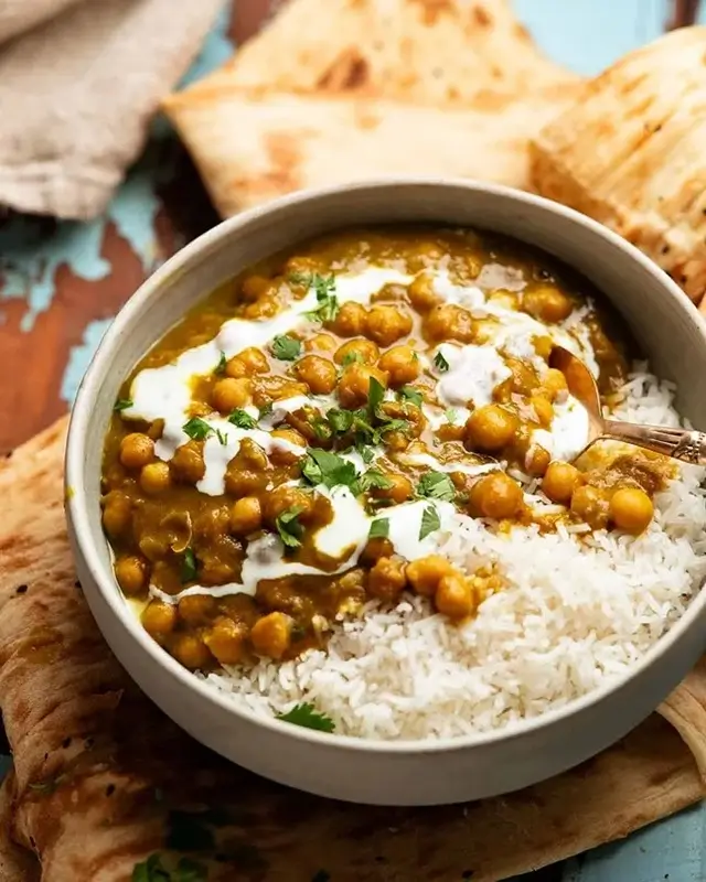 Coconut Curry Chickpeas