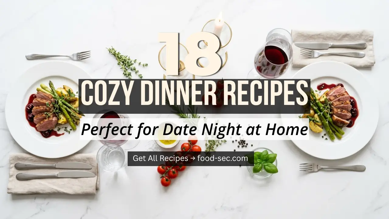 18 Cozy Dinner Recipes for Couples Perfect for Date Night at Home