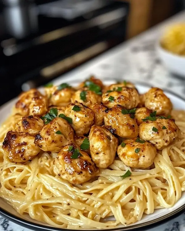 Creamy Garlic Parmesan Pasta