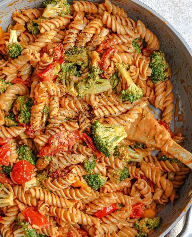 Creamy Tomato Pasta for One