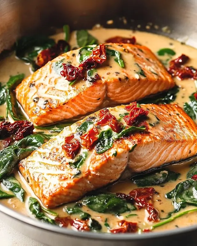 Creamy Tuscan Salmon