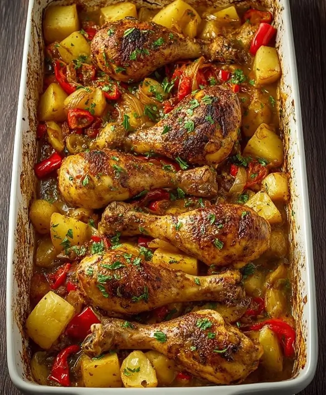 Crispy Baked Chicken Drumsticks