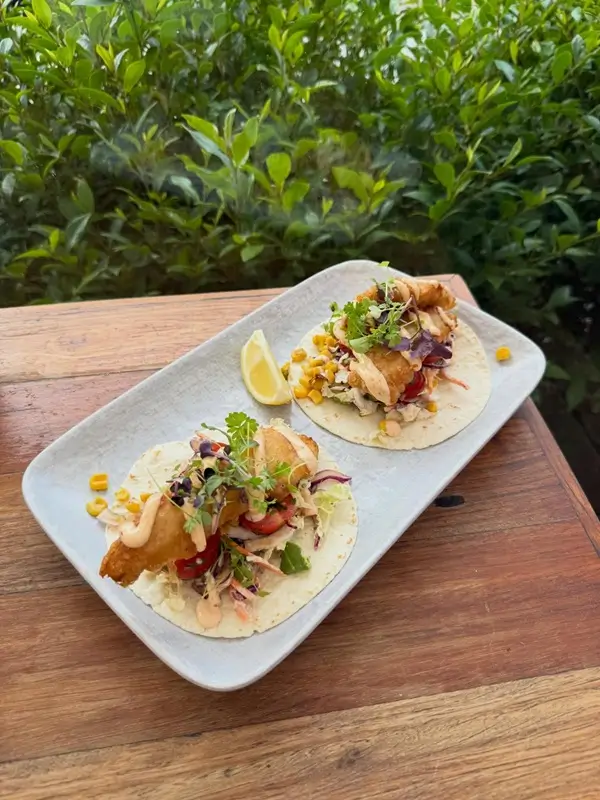 Crispy Fish Tacos with Slaw