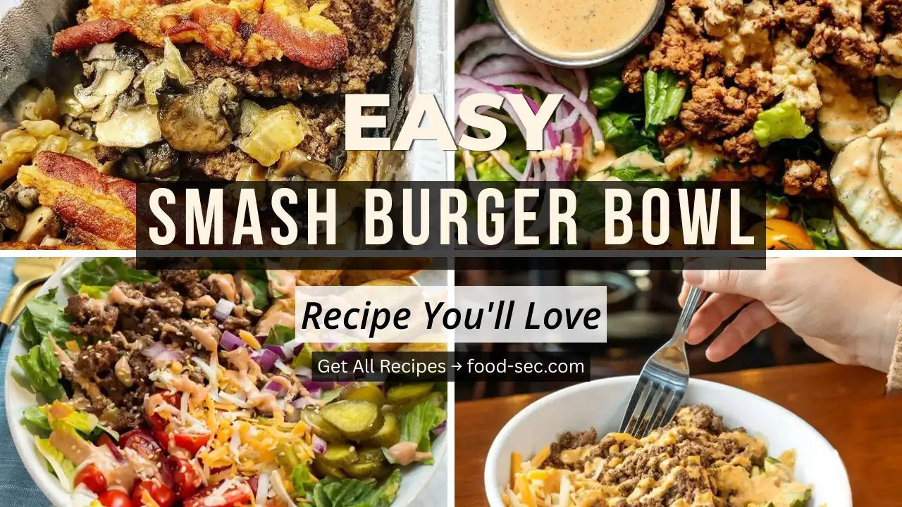 Easy Savory Smash Burger Bowl Recipe You'll Love