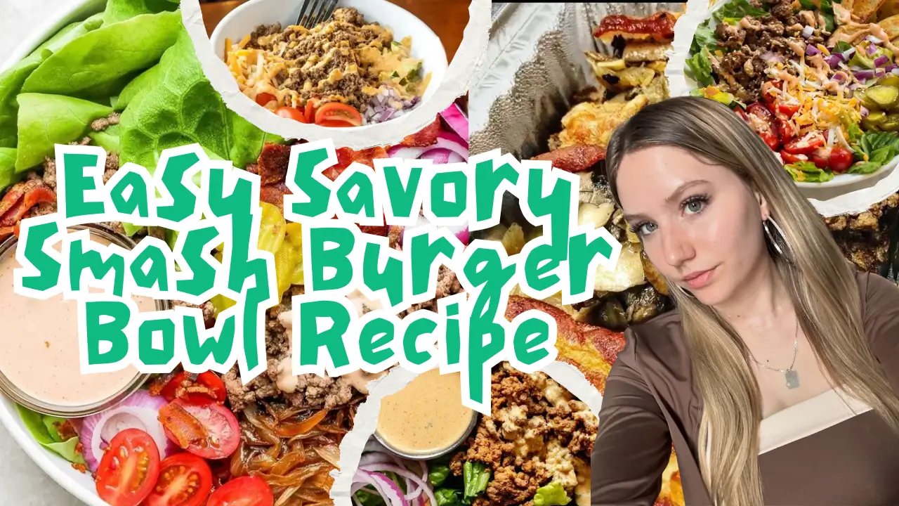 Easy Savory Smash Burger Bowl Recipe You'll Love