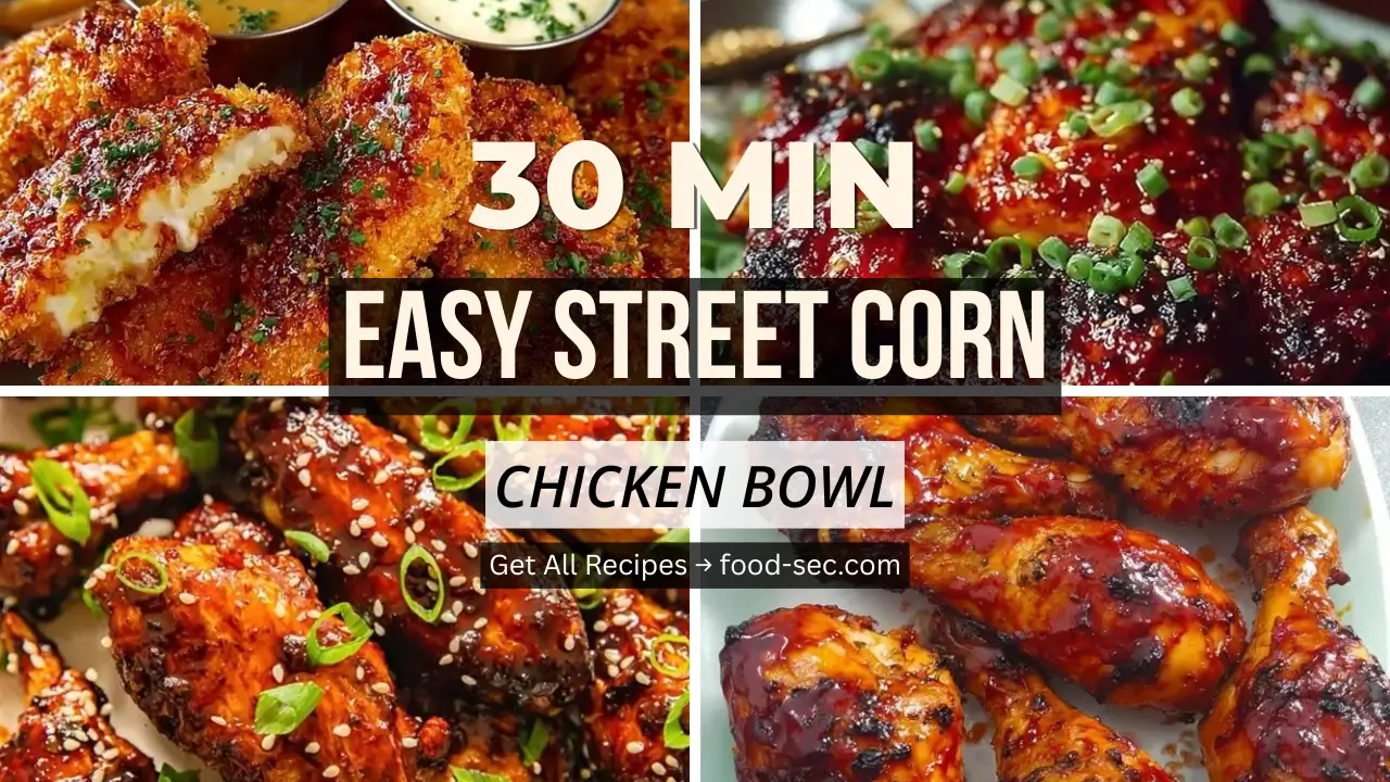 Easy Street Corn Chicken Bowl in 30 Minutes