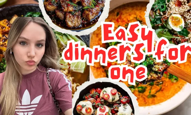 17 Ridiculously Easy Dinners for One That Actually Feel Like a Treat