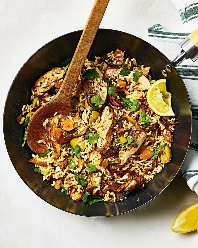 Edamame and Brown Rice Stir Fry