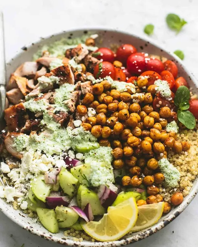 Greek Salad Power Bowl