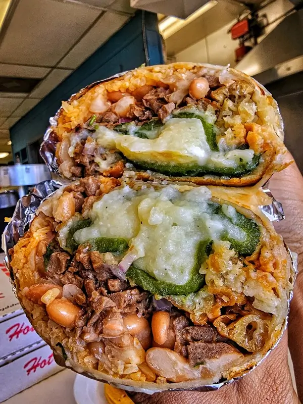 Homemade Bean Burritos