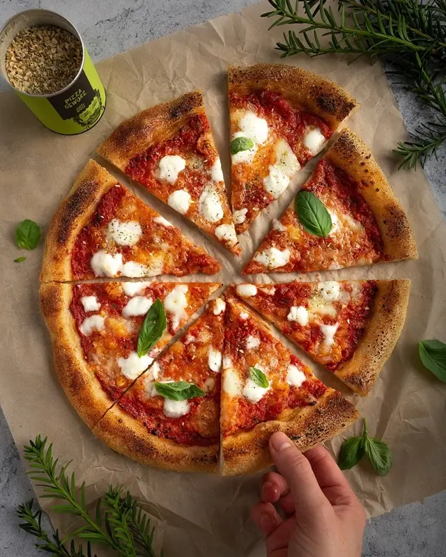 Homemade Pizza Margherita