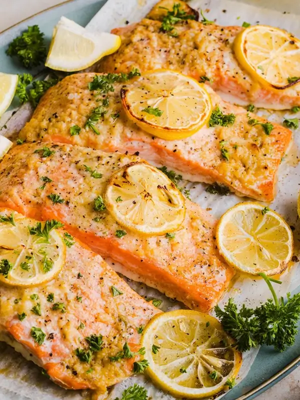 Lemon Garlic Butter Salmon