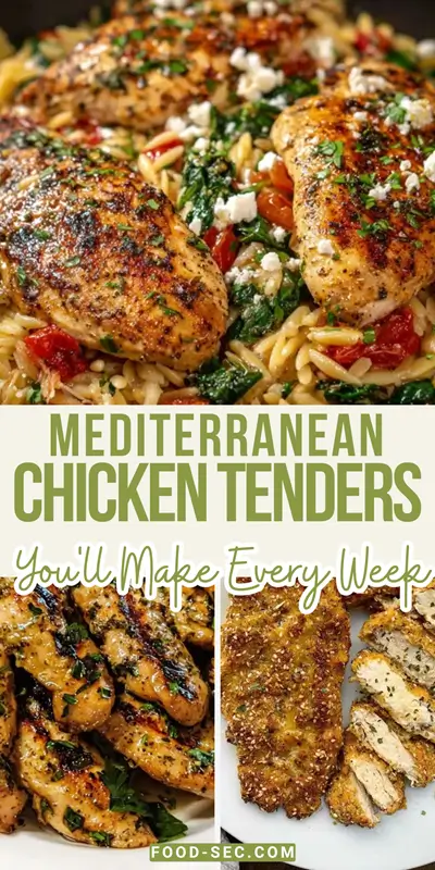 Mediterranean Chicken Tenders Recipe You'll Make Every Week