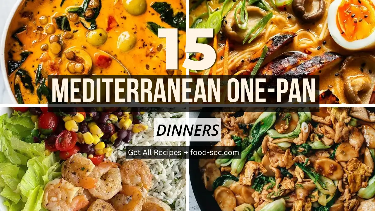 15 Colorful Mediterranean One-Pan Dinners