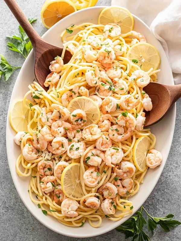 Mediterranean Shrimp Scampi