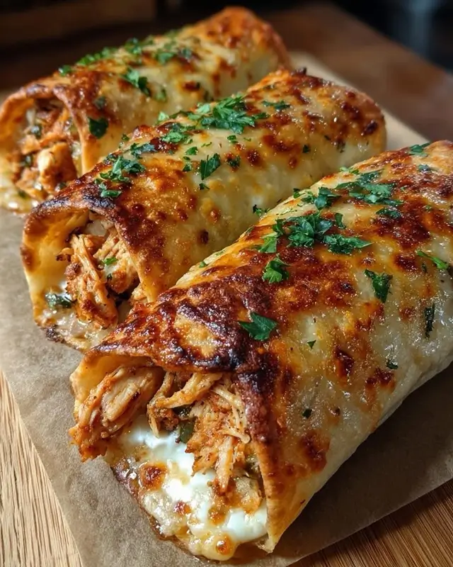 Spicy Hatch Chili Chicken Taquito Rolls