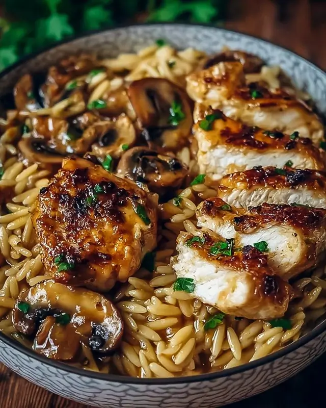 One-Pan Chicken Marsala