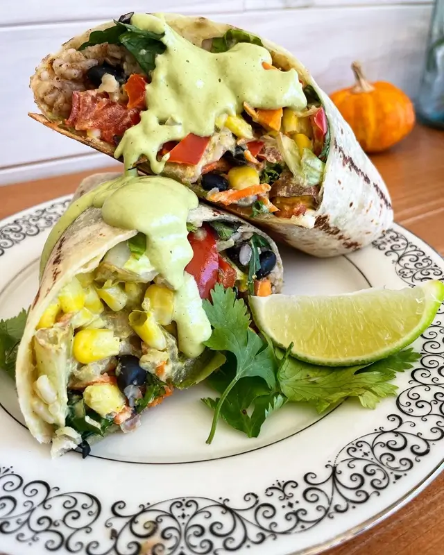 One-Skillet Black Bean and Veggie Burrito Bowl