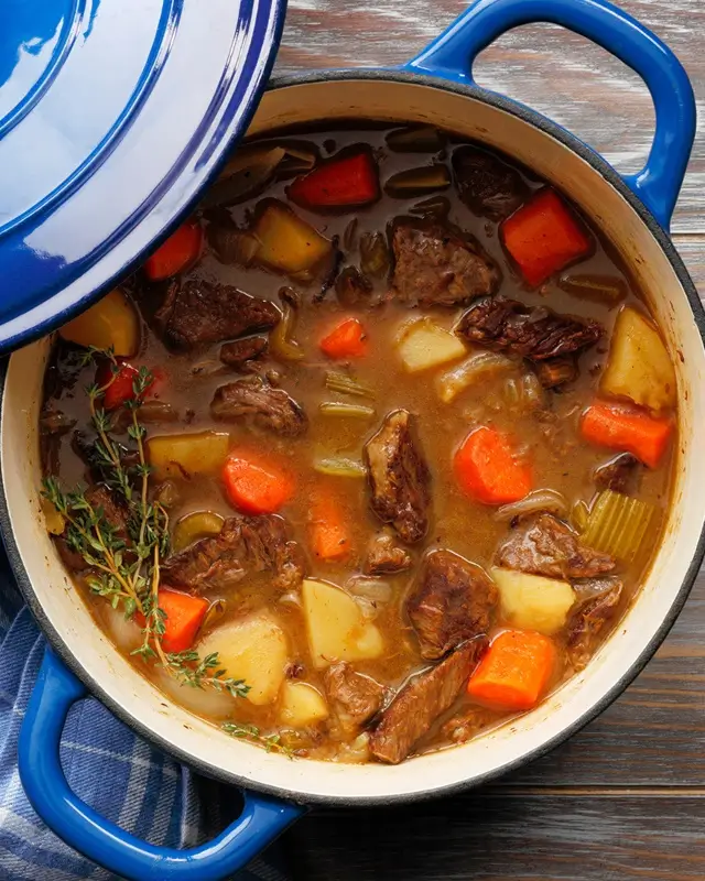 Pumpkin Apple Beef Stew