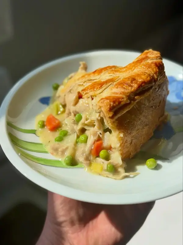 Pumpkin Apple Chicken Pot Pie