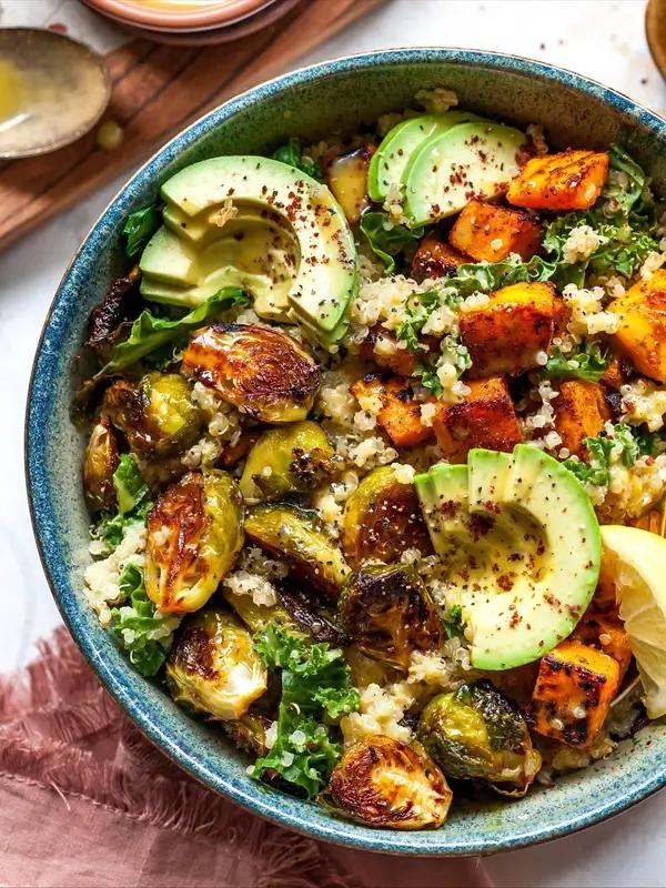 Quinoa Power Bowl with Roasted Vegetables