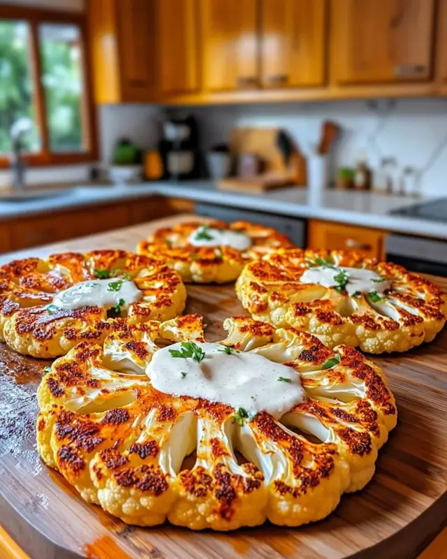 Roasted Cauliflower Steaks