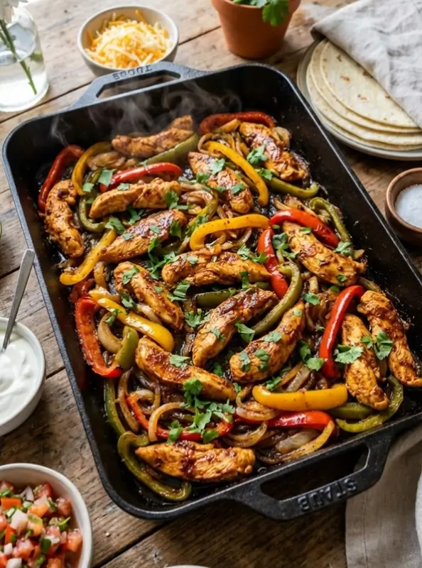 Sheet Pan Fajita Chicken