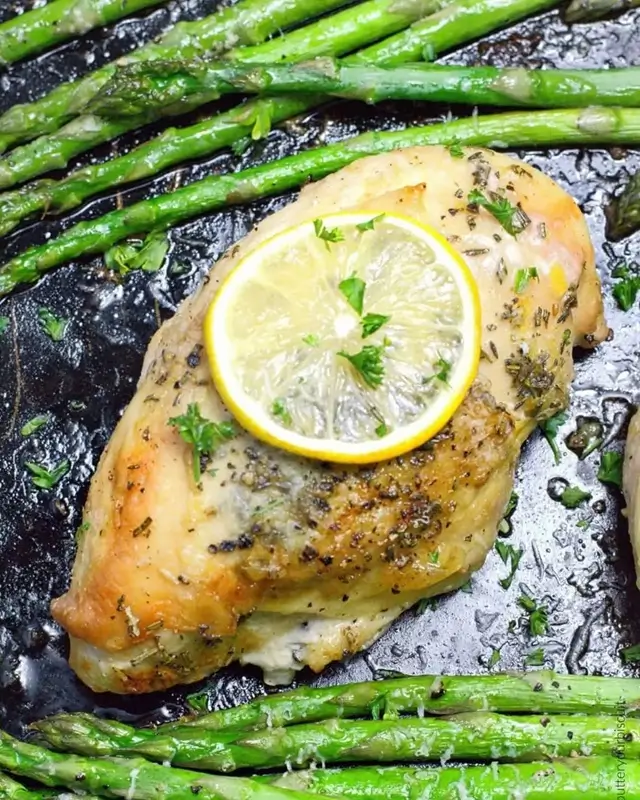 Sheet Pan Lemon Herb Chicken
