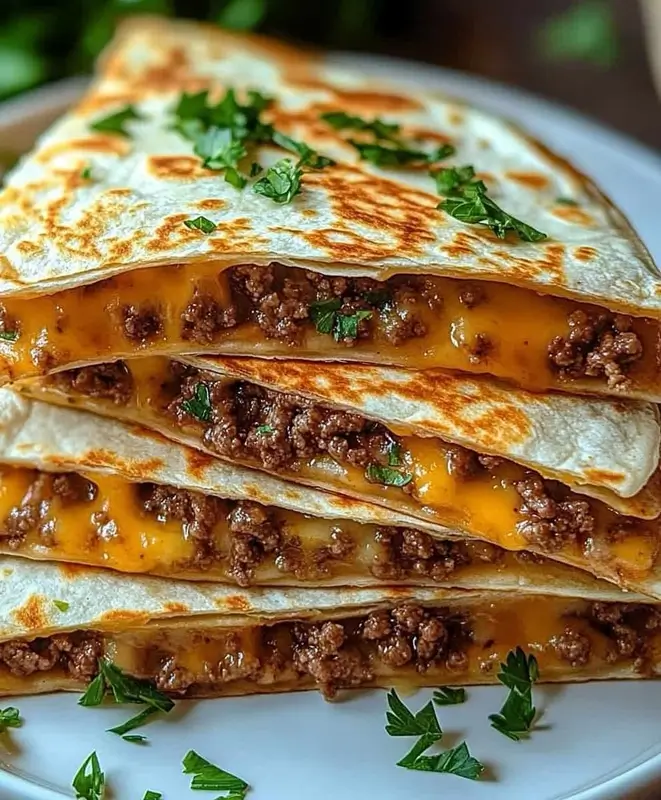 Simple Chicken Quesadillas