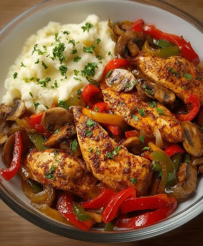 Skillet Caprese Chicken