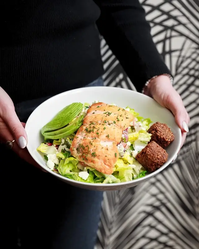 Smoked Salmon and Avocado Protein Bowl