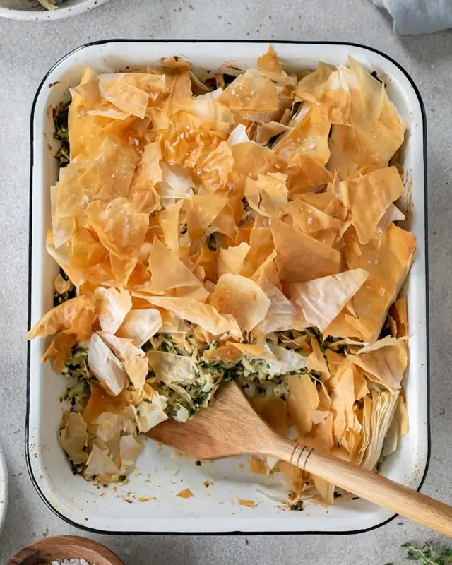 Spanakopita Inspired Chicken Bake