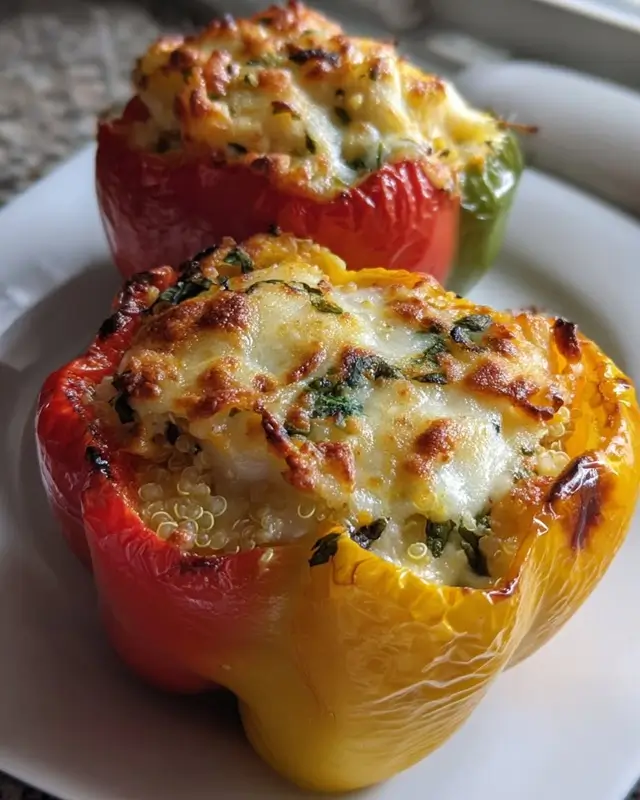 Turkish-Inspired Stuffed Bell Peppers