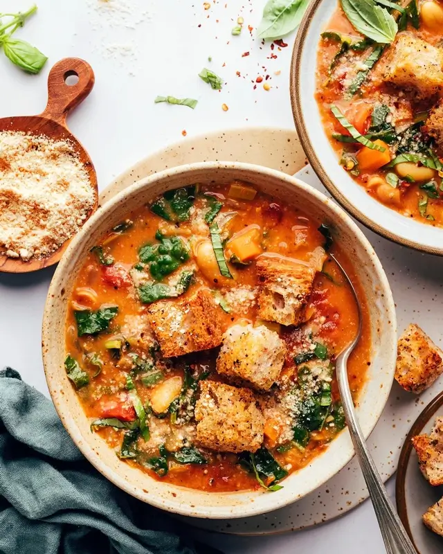 Tuscan White Bean Soup with Kale