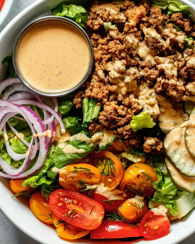 Crispy smash burger patty with melted cheddar cheese in a skillet