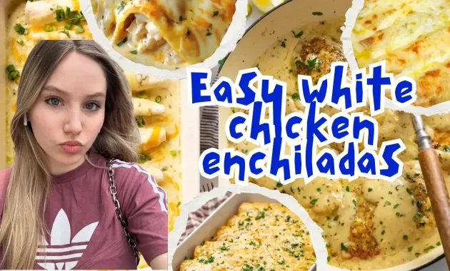 Easy White Chicken Enchiladas in 30 Minutes