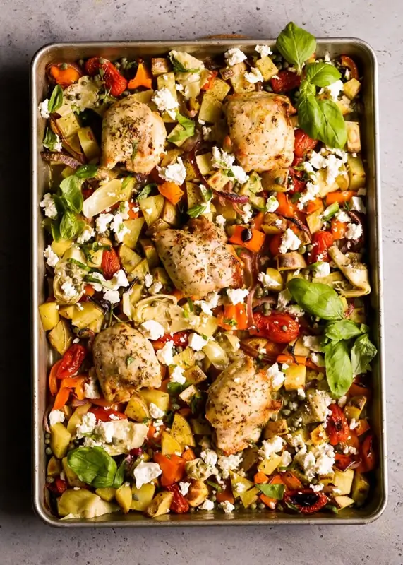 Key features of a good sheet pan for one-pan dinners