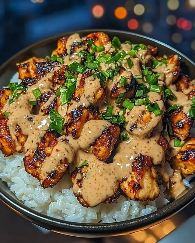 Bang Bang Chicken Thigh Bowl