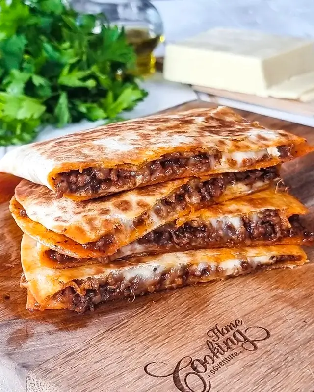 Beef Quesadillas