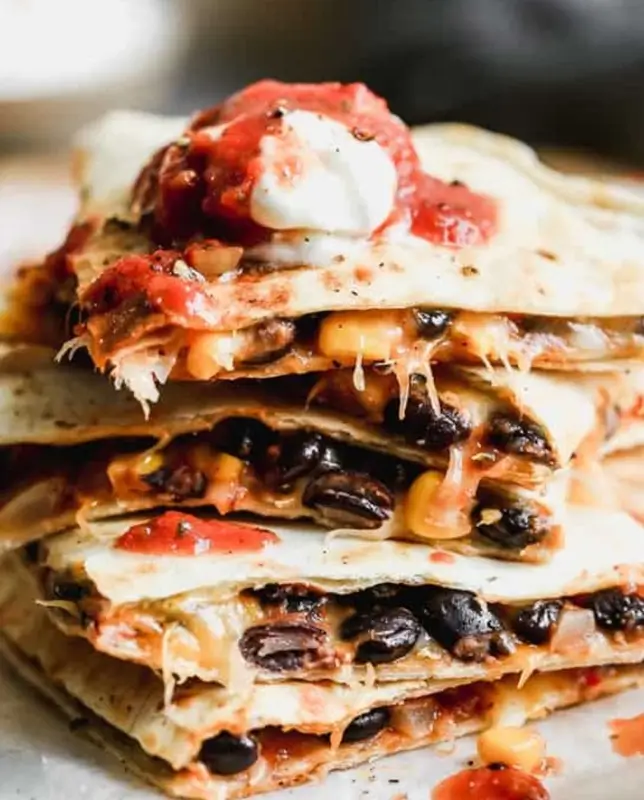 Black Bean Quesadillas